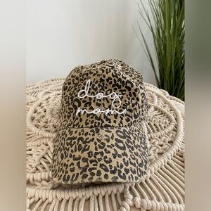 Leopard Dog Mom Hat